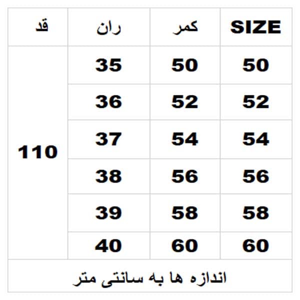 شلوار جین سایز بزرگ6192 — تصویر ۸