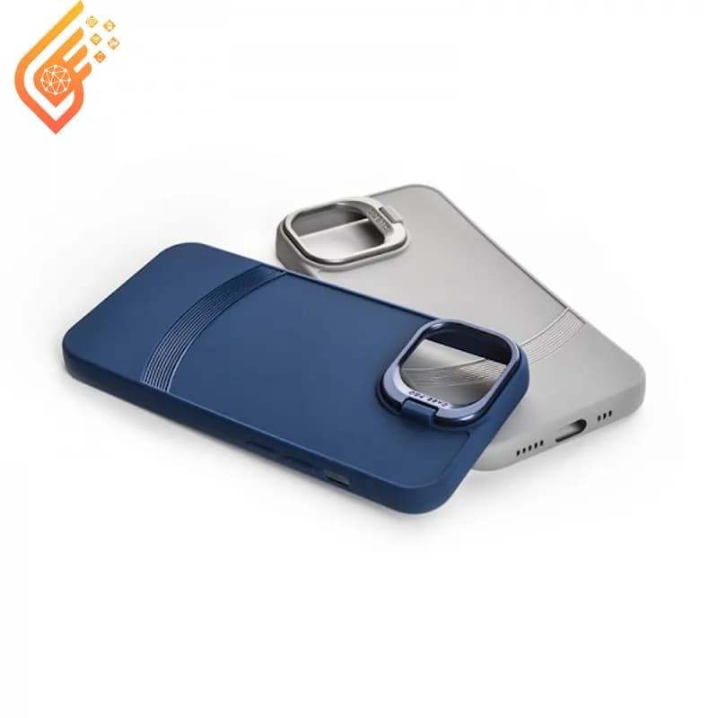 قاب گوشی آیفون استندشو سیلیکونی مدل CasePro Iphone 13 / 14 — تصویر ۵