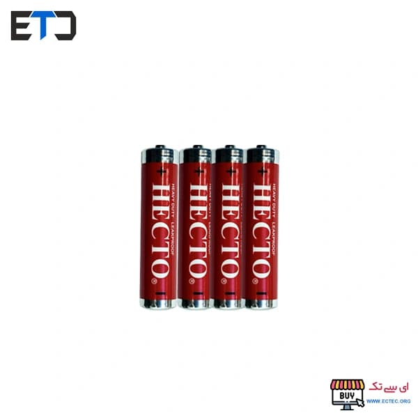 باتری قلمی شیرینگ چهارتایی هکتو HECTO — تصویر ۲