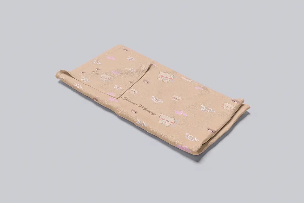 موکاپ حوله — تصویر ۳