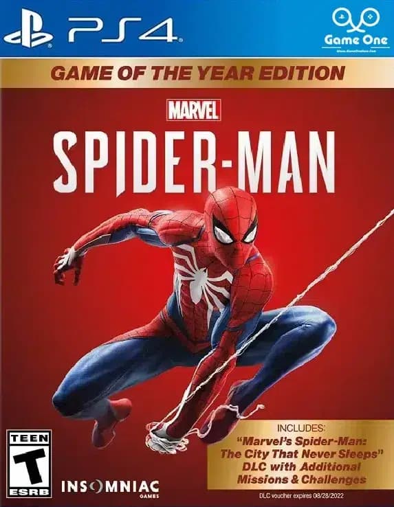 بازی Marvel’s Spider-Man: Game of the Year Edition برای ps4