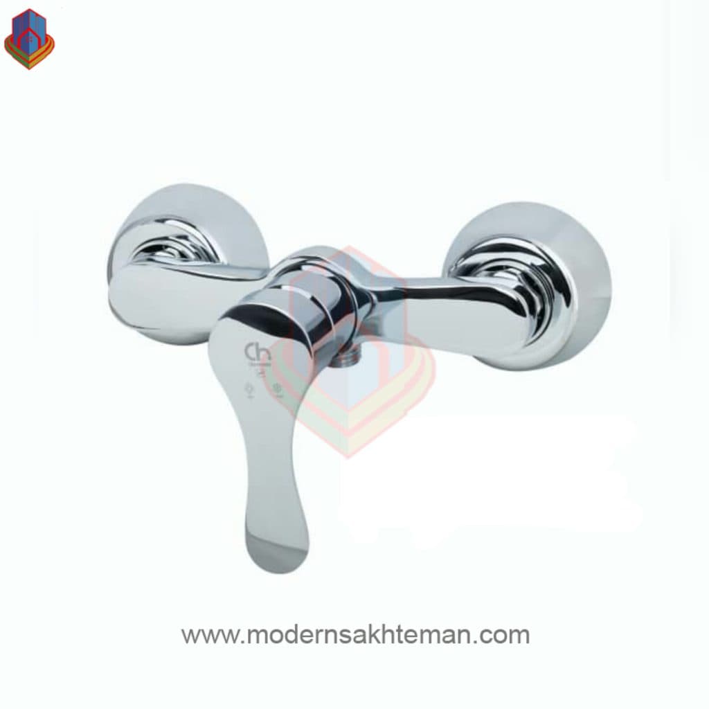 شیر توالت کرومات مدل آریان