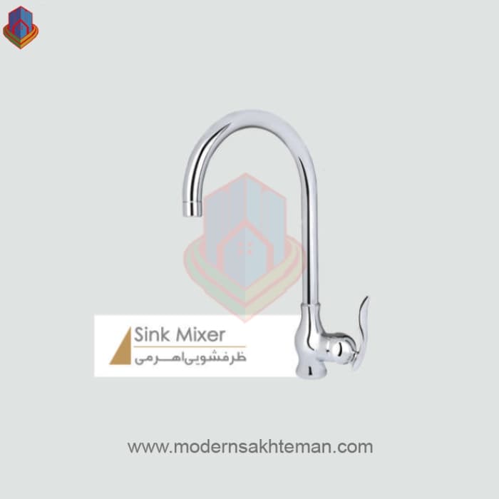 شیر ظرفشویی کرومات مدل لایت