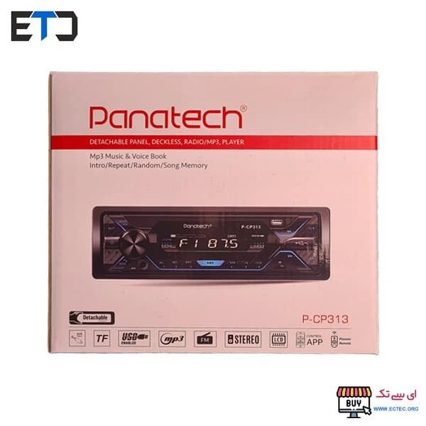 پخش کننده خودرو پاناتک مدل P-CP313