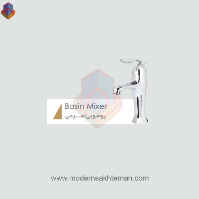 شیر روشویی کرومات مدل لایت