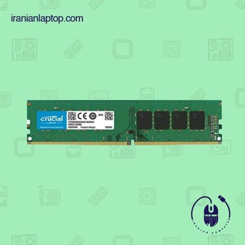 رم دسکتاپ کروشیال 8GB DDR4 2400MHz