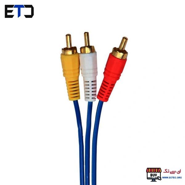 کابل 3 به 3 RCA تلویزیون و ماهواره 1.5 متری — تصویر ۳