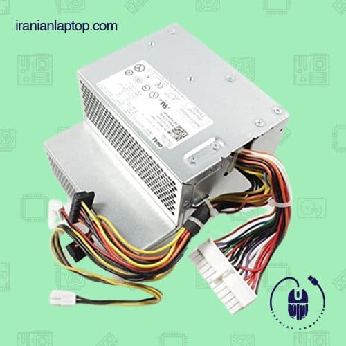 پاور کیس Dell optiplex 380/ 580/980/ 780/ 760/ 960 Desktop سوکت سفید مدل D255P-00 — تصویر ۴