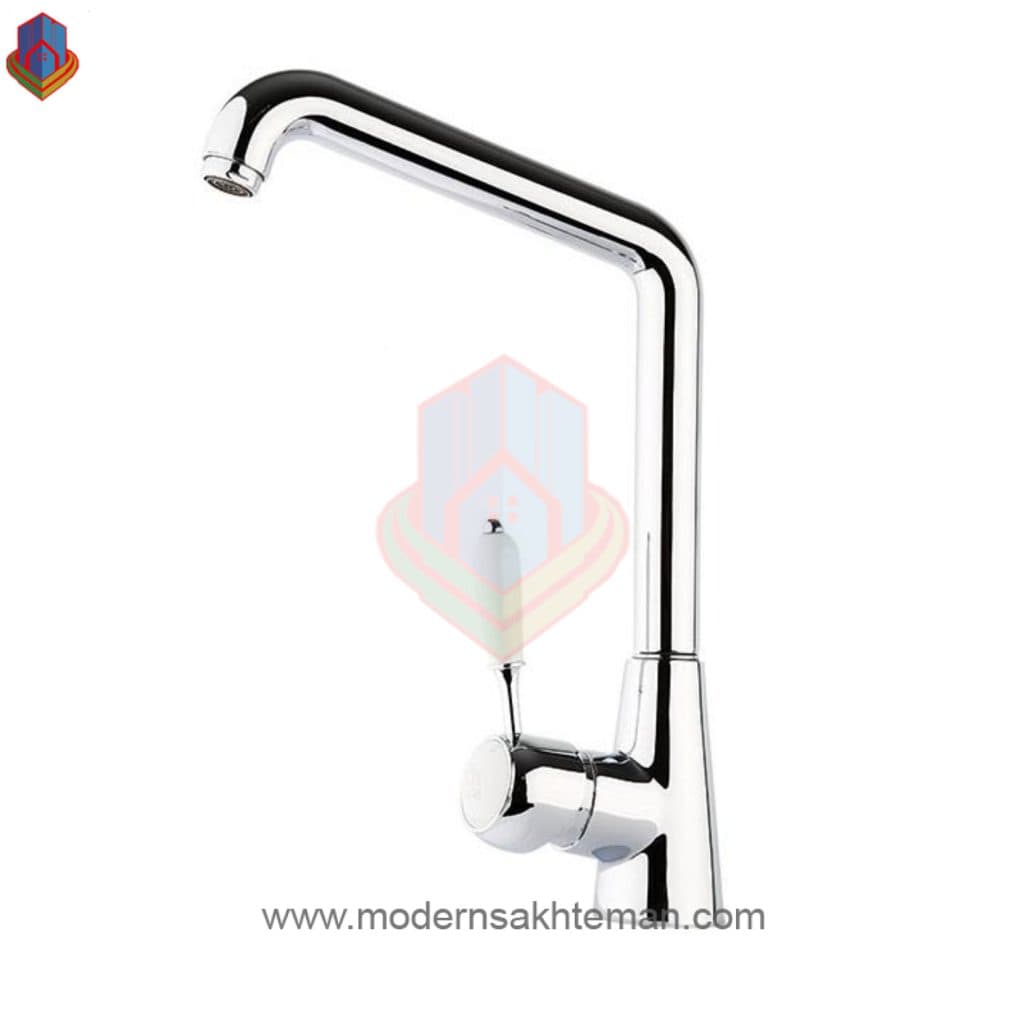 شیر ظرفشویی کرومات مدل فانتزی