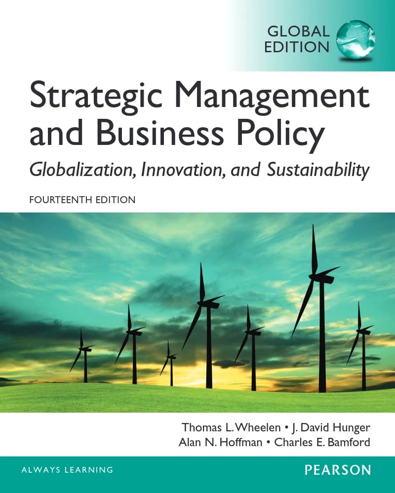 کتاب Strategic Management and Business Policy (مدیریت استراتژیک و سیاست کسب‌وکار) نسخه انگلیسی PDF | توماس ویلن