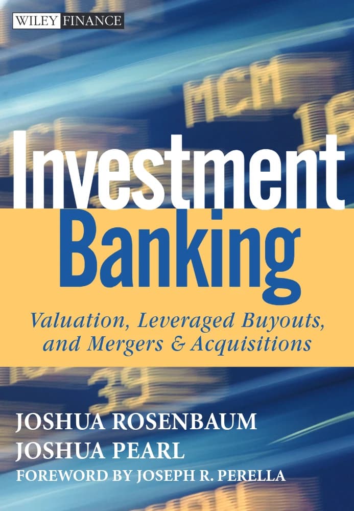 کتاب Investment Banking (بانکداری سرمایه‌گذاری) نسخه انگلیسی PDF | جوشوا روزنبام