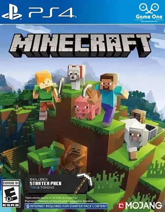 بازی Minecraft Bedrock Edition برای PS4