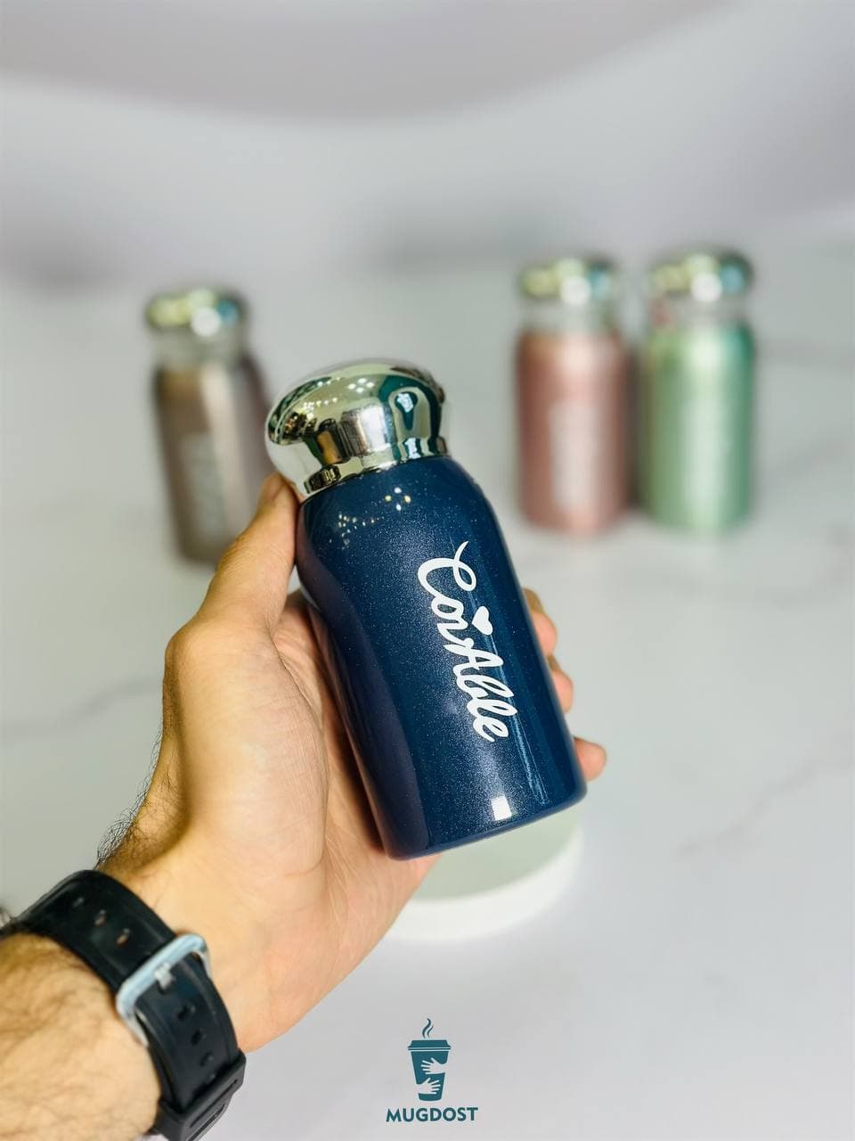 تراول ماگ درب استیل — تصویر ۲