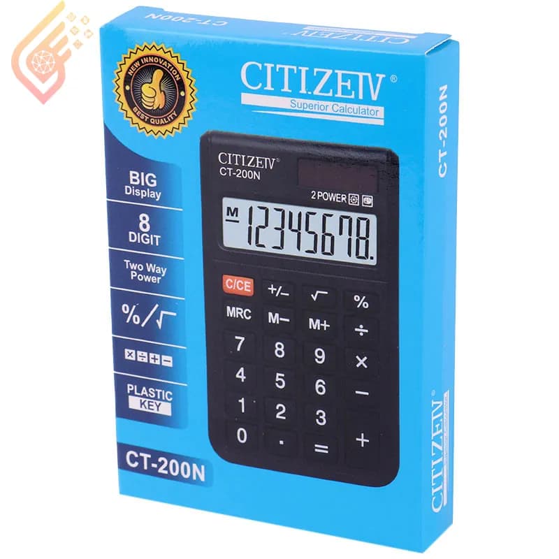 ماشین حساب سیتیژن مدل Citi.Zetv CT-200N — تصویر ۳