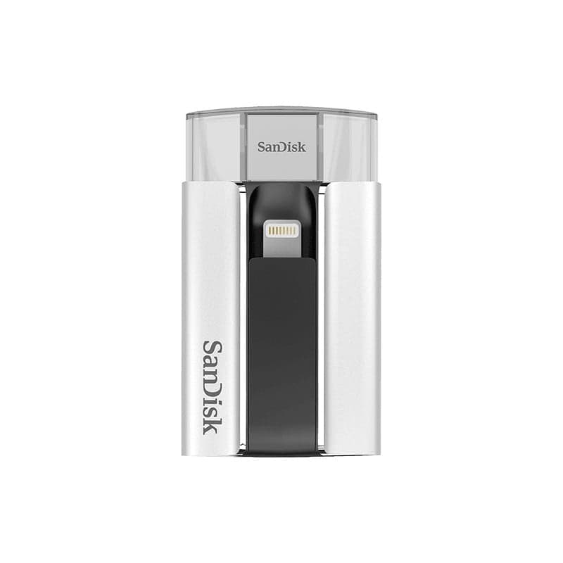 فلش مموری 32 گیگابایت SanDisk iXpand USB and Lightning