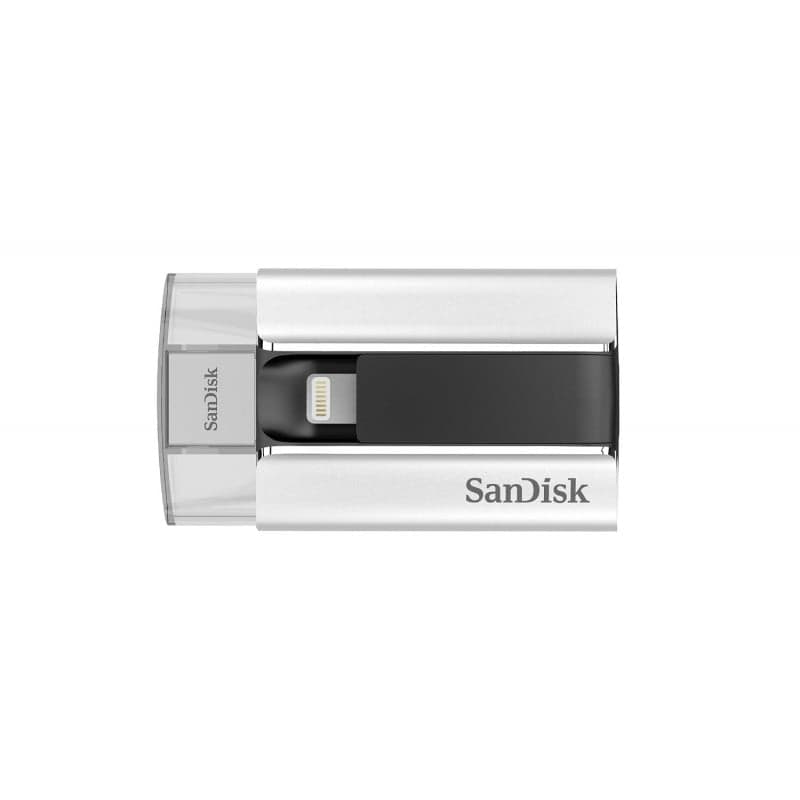 فلش مموری 32 گیگابایت SanDisk iXpand USB and Lightning — تصویر ۳