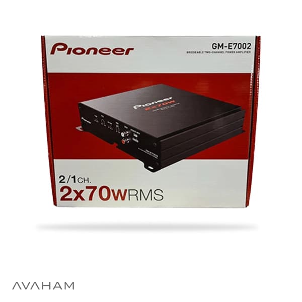 آمپلی فایر پایونیر مدل GM-E7002 — تصویر ۳