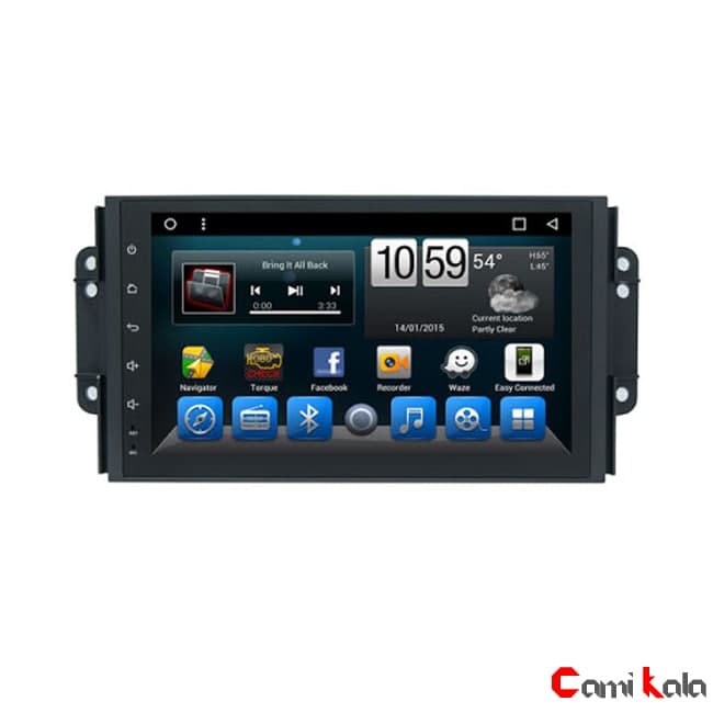 مانیتور اندروید فابریک MVM X33S – مانیتور اندروید فابریک P100- X22S — تصویر ۶