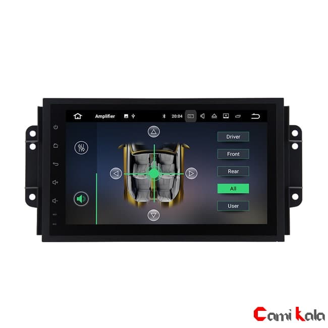 مانیتور اندروید فابریک MVM X33S – مانیتور اندروید فابریک P100- X22S — تصویر ۳