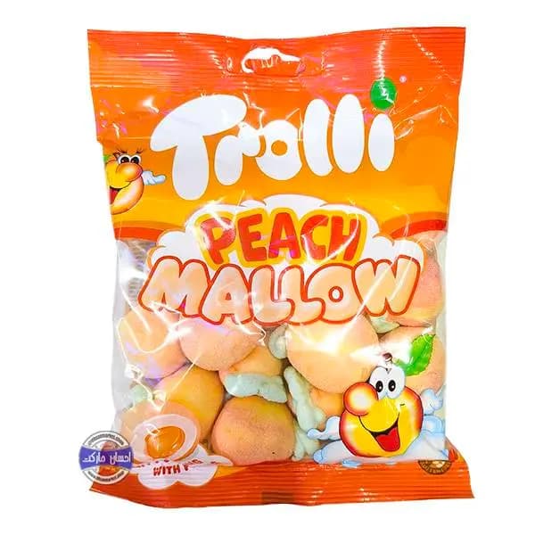 مارشمالو ترولی هلو مغزدار