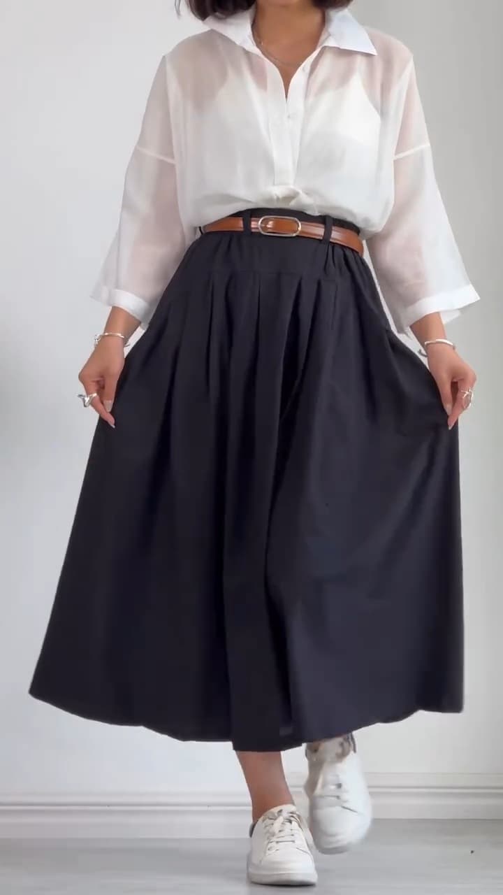 دامن زنانه مدل لعیا — تصویر ۳