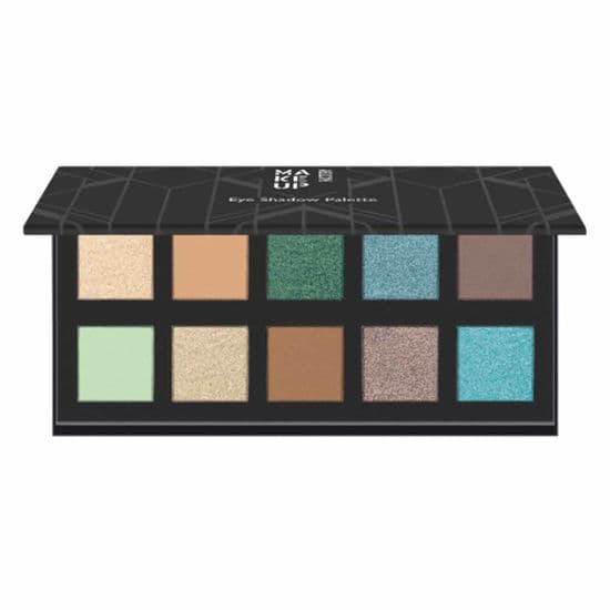 پالت سایه 10 رنگ Touch of Turquoise – MAKEUP FACTORY