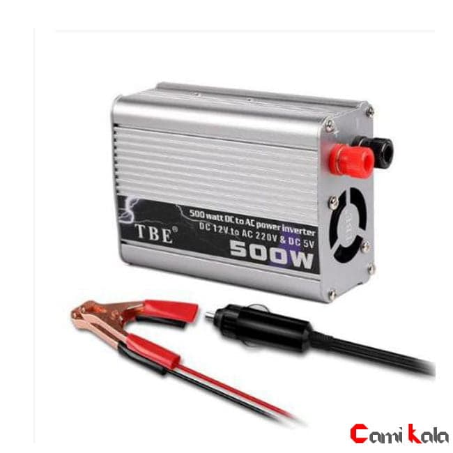 مبدل برق خودرو 500 وات Power Inverter TBE — تصویر ۲