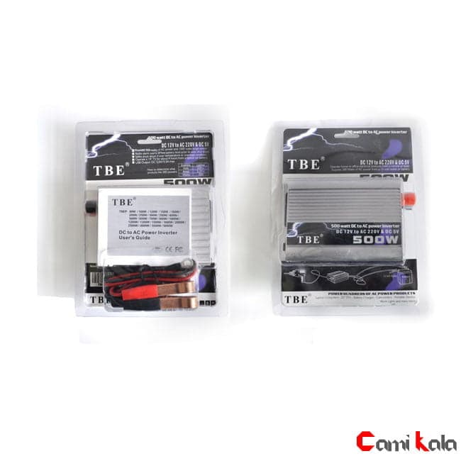 مبدل برق خودرو 500 وات Power Inverter TBE — تصویر ۷