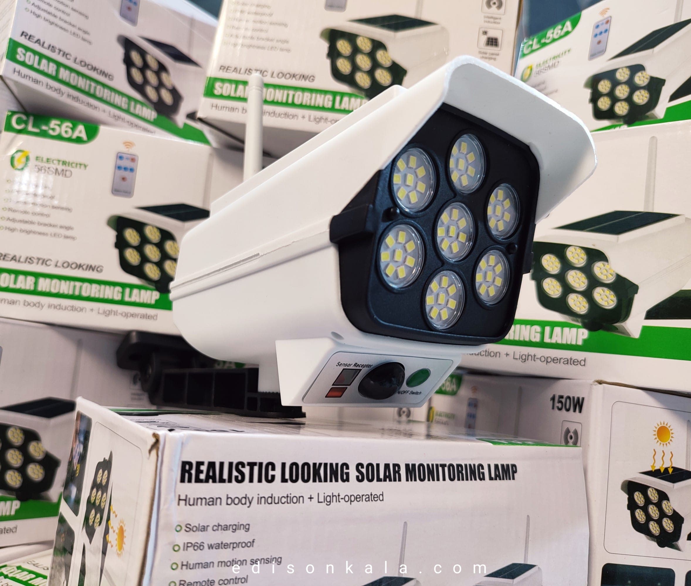 چراغ خورشیدی دوربینی مدل CL-56A