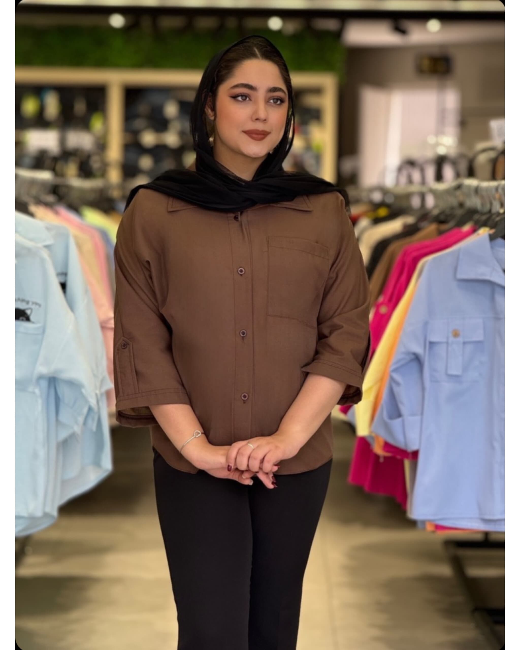 شومیز زنانه مدل سمانه — تصویر ۷