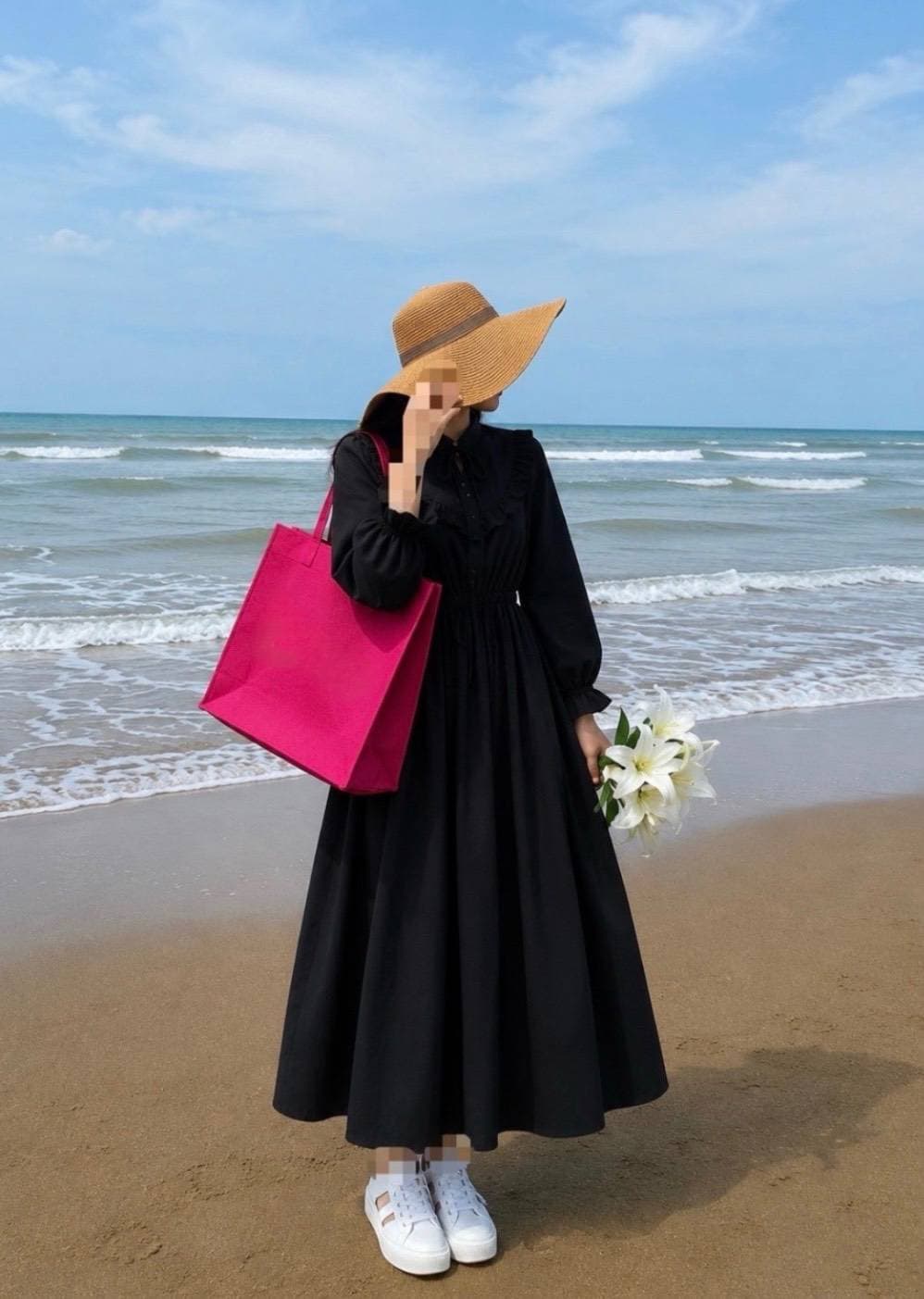 ساحلی زنانه مدل دریا — تصویر ۳