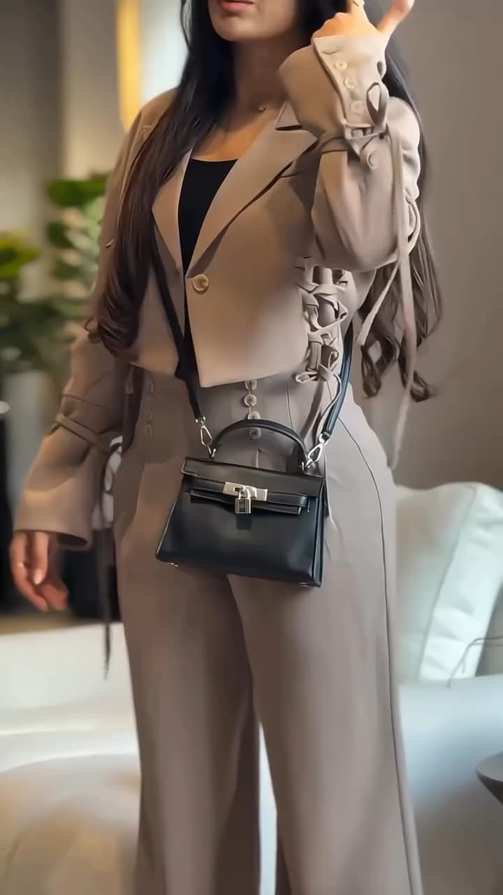 کت شلوار زنانه مدل مدونا