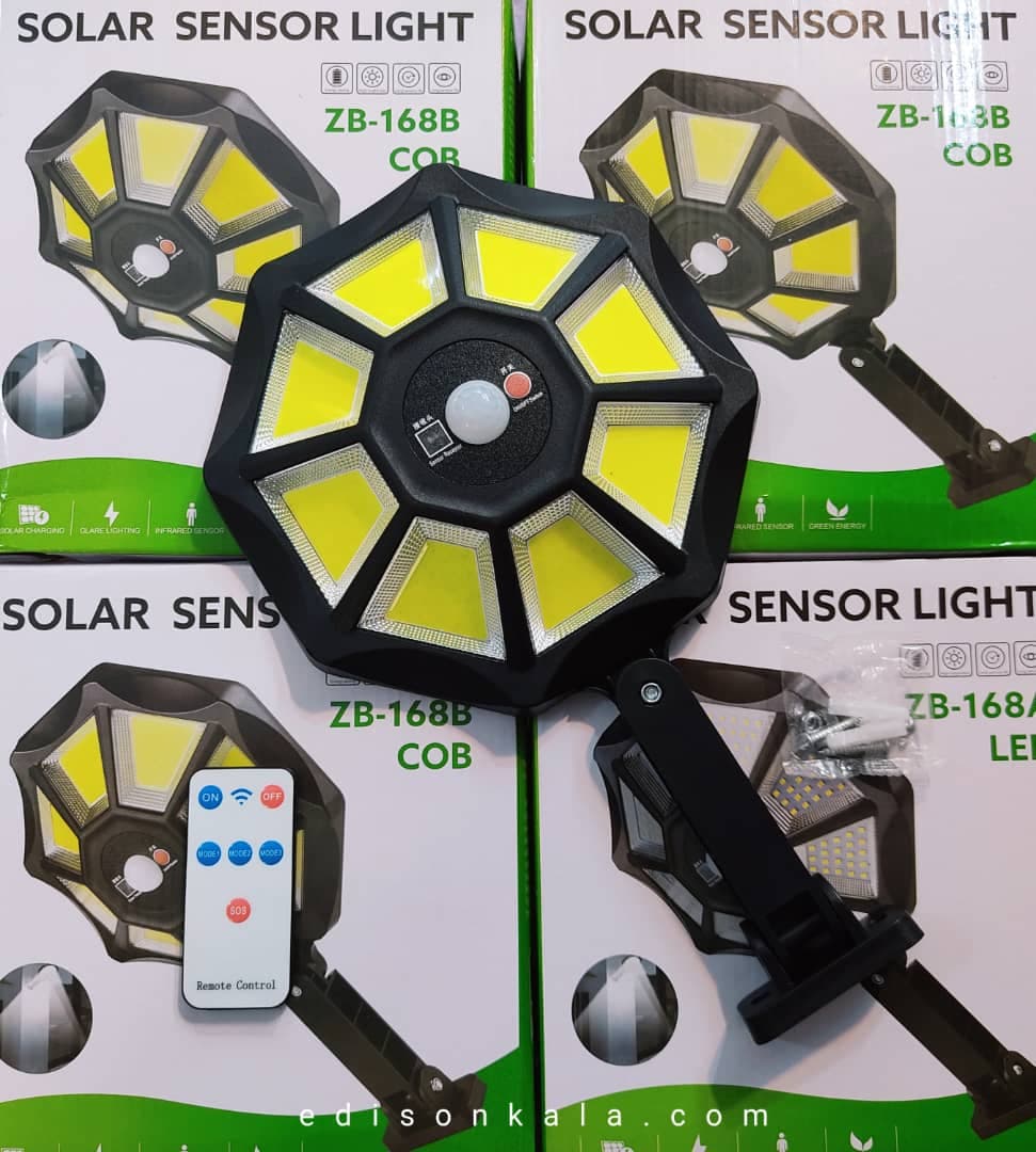 چراغ دیوارکوب خورشیدی مدل ZB-168