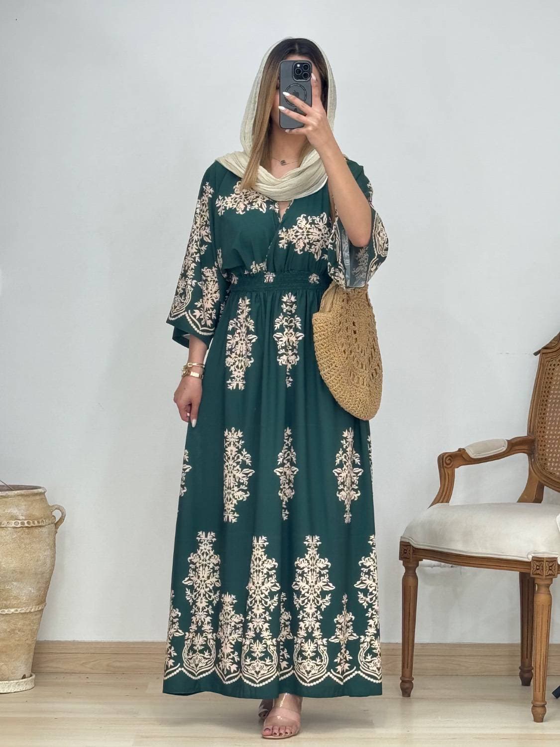 پیراهن زنانه مدل ترمه