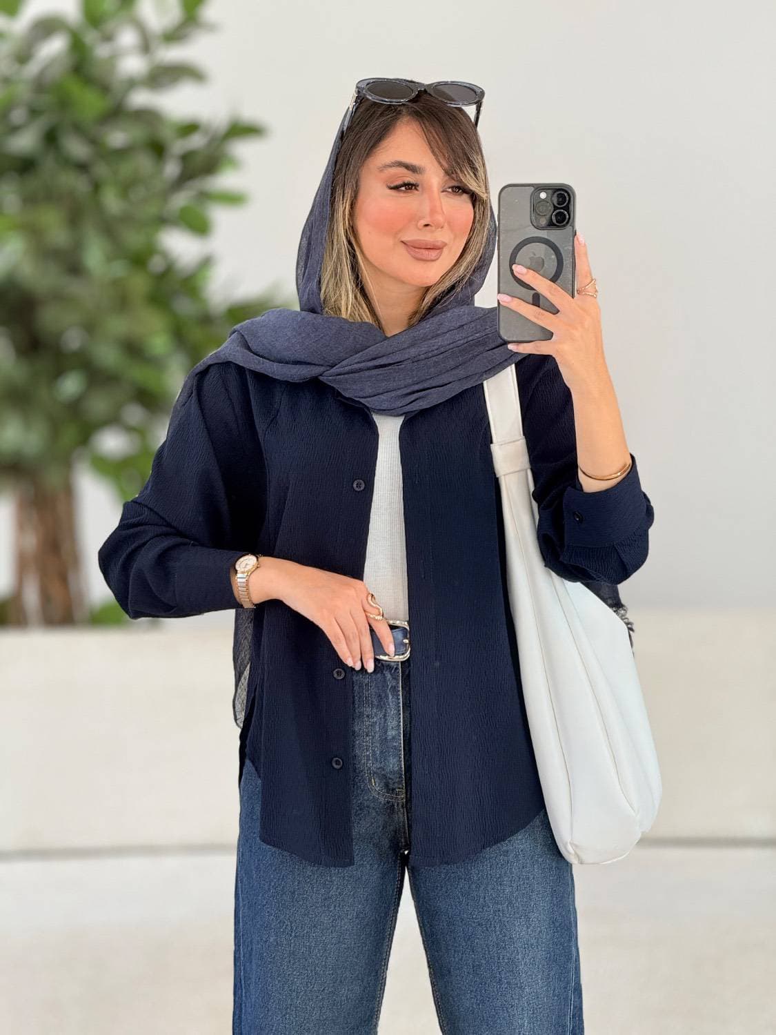 شومیز زنانه مدل ماهی — تصویر ۷