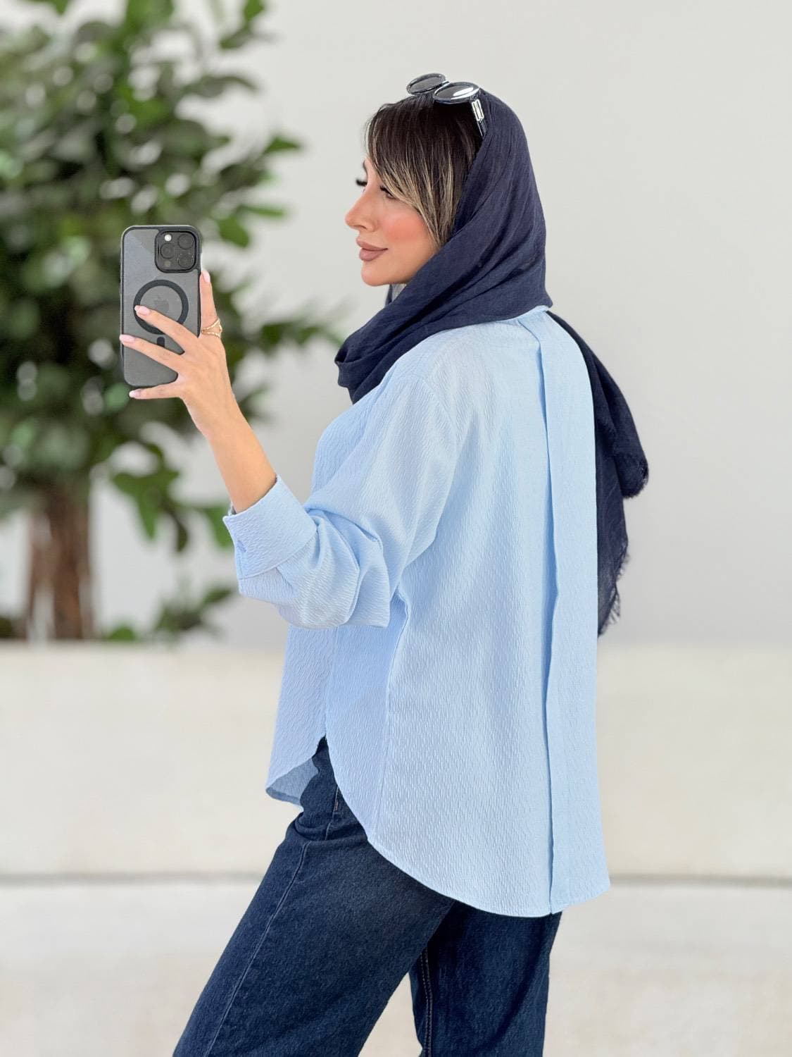 شومیز زنانه مدل ماهی — تصویر ۸