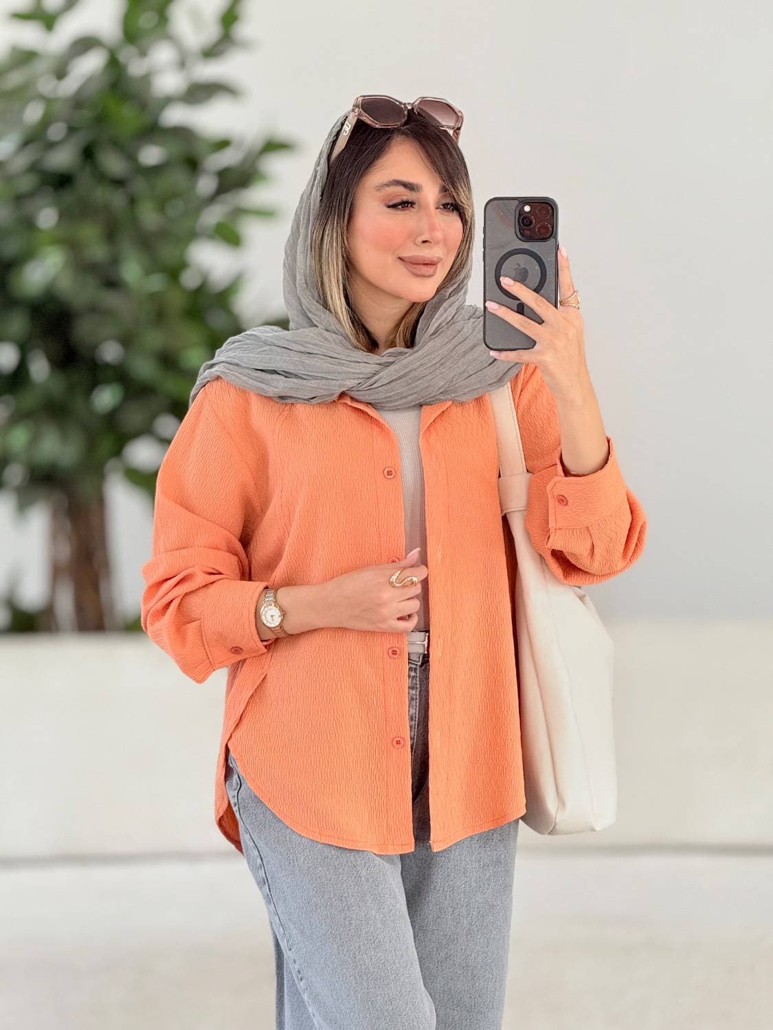 شومیز زنانه مدل ماهی — تصویر ۵
