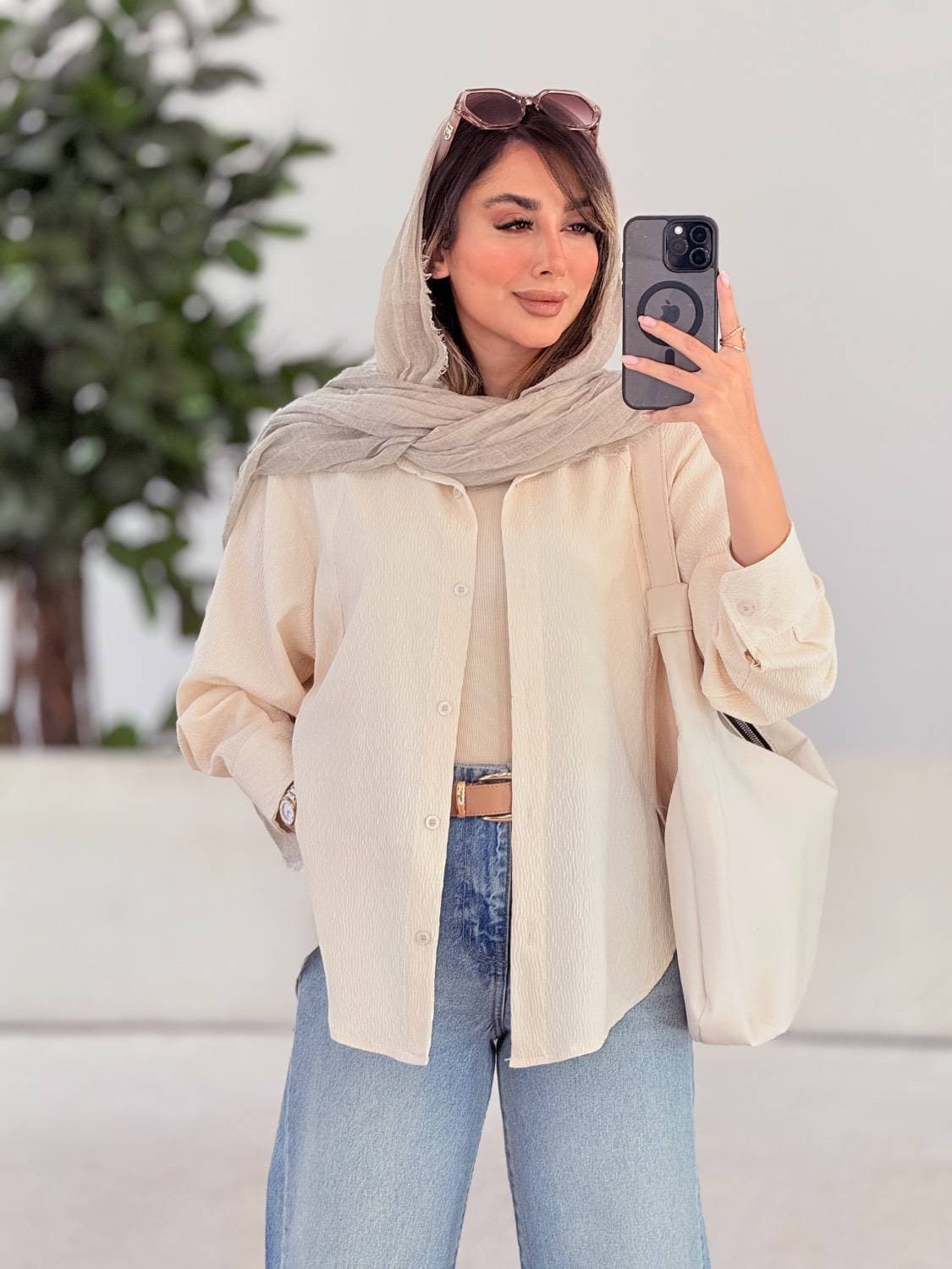 شومیز زنانه مدل ماهی — تصویر ۲