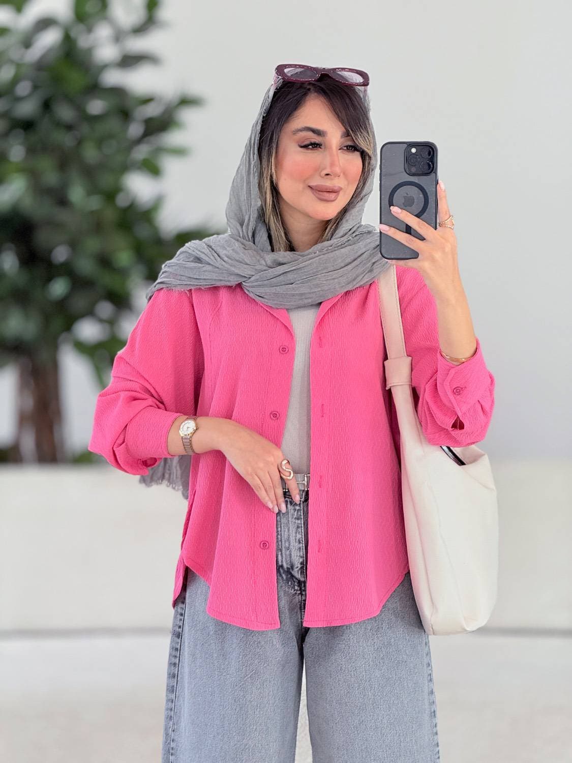 شومیز زنانه مدل ماهی — تصویر ۶
