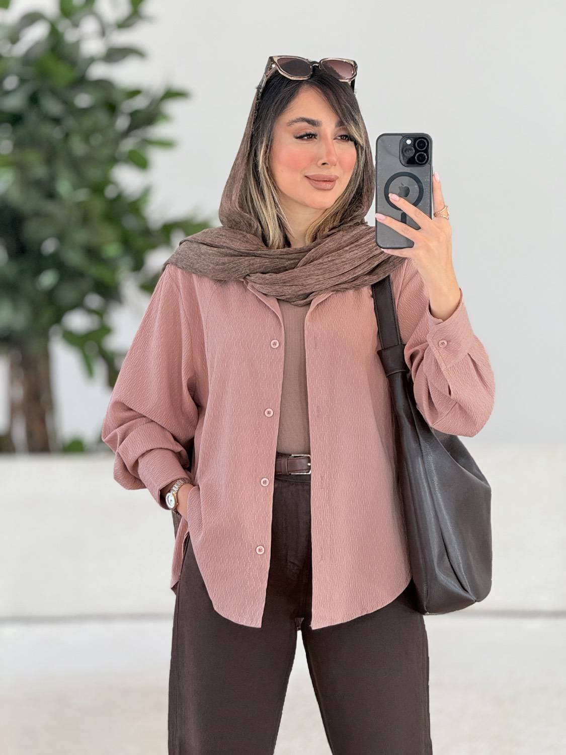 شومیز زنانه مدل ماهی — تصویر ۴