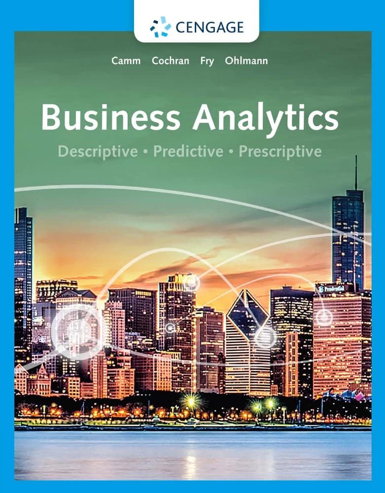 کتاب Business Analytics: Descriptive, Predictive, Prescriptive (تحلیل کسب‌وکار: توصیفی، پیش‌بینانه و تجویزی) نسخه انگلیسی PDF | جفری دی. کم