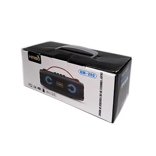 اسپیکر بلوتوثی قابل حمل کیمیسو مدل KM-202 — تصویر ۶