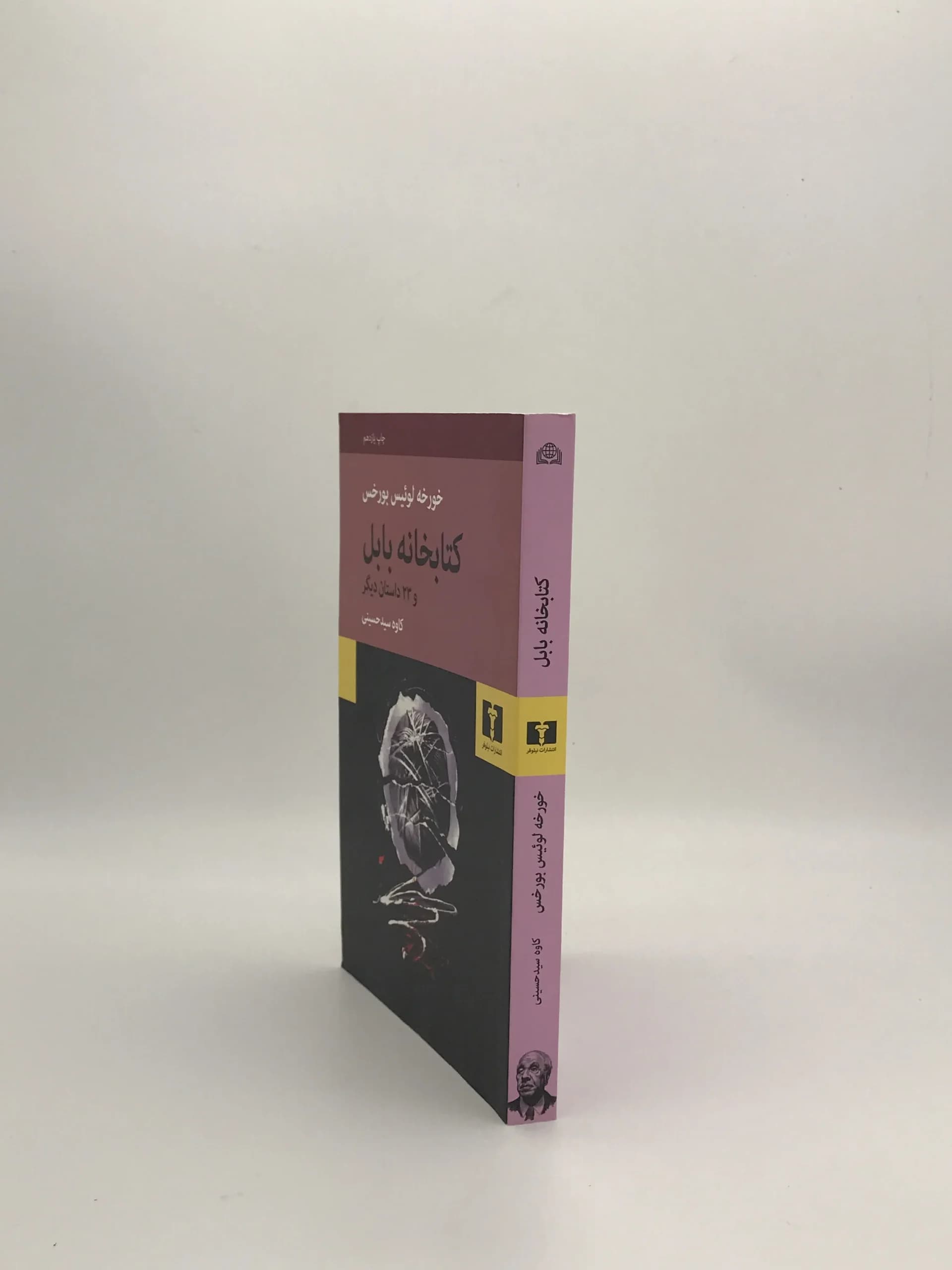 کتابخانه بابل و 23 داستان دیگر نوشته خورخه لوئیس بورخس و با ترجمه کاوه سید حسینی از نشر نیلوفر — تصویر ۴