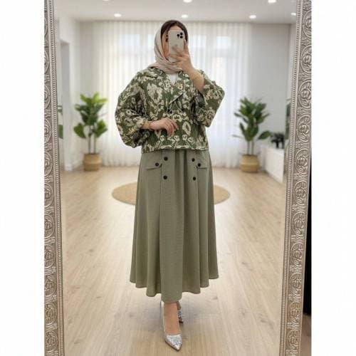 رویه دامن زنانه مدل ناهید