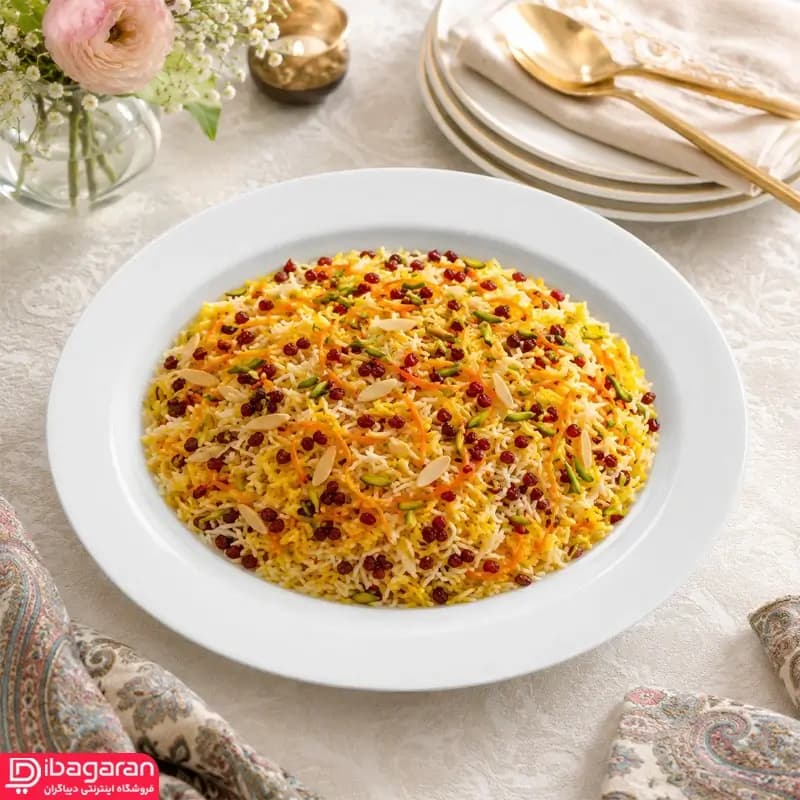 دیس چینی زرین مدل هتلی 49 سایز 35