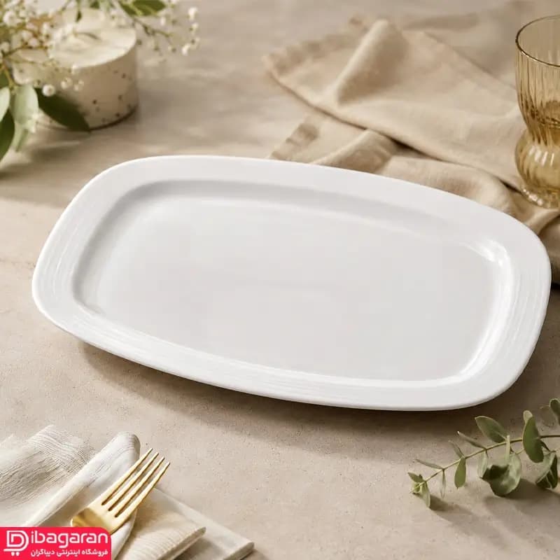 دیس کباب چینی زرین مدل هتلی 49 سایز 40