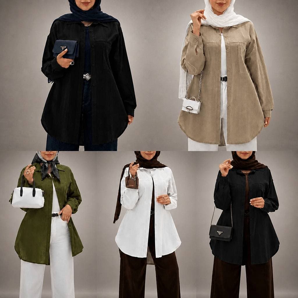 تونیک مانتویی زنانه مذل کادنزا
