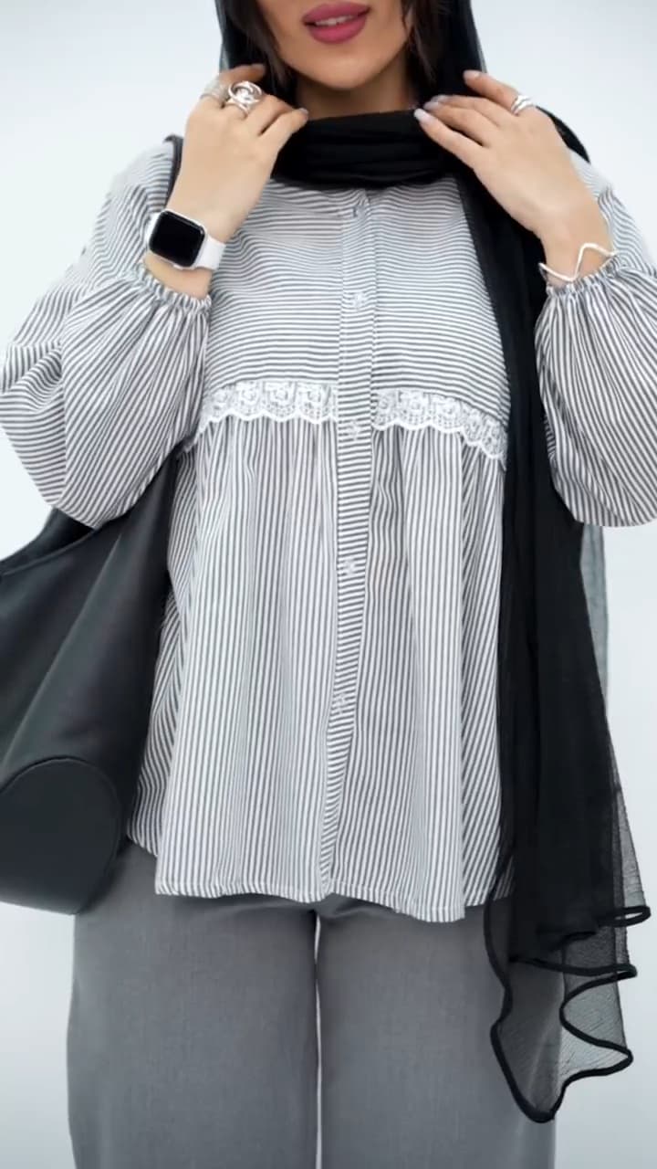 شومیز زنانه مدل عروسک — تصویر ۴