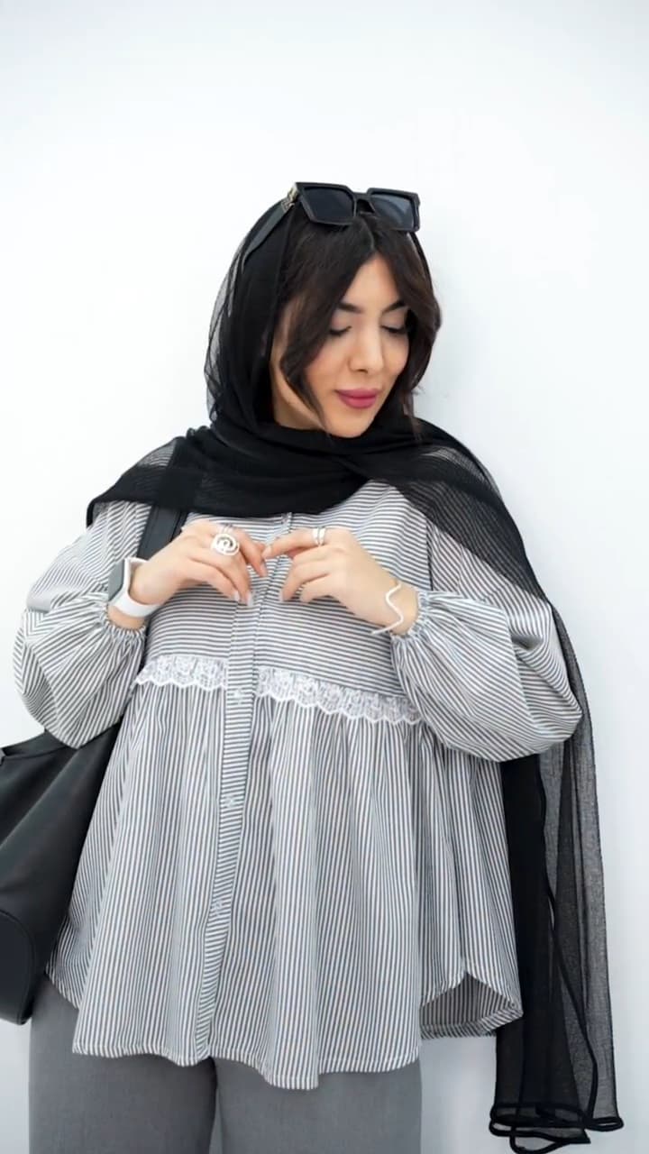 شومیز زنانه مدل عروسک — تصویر ۳