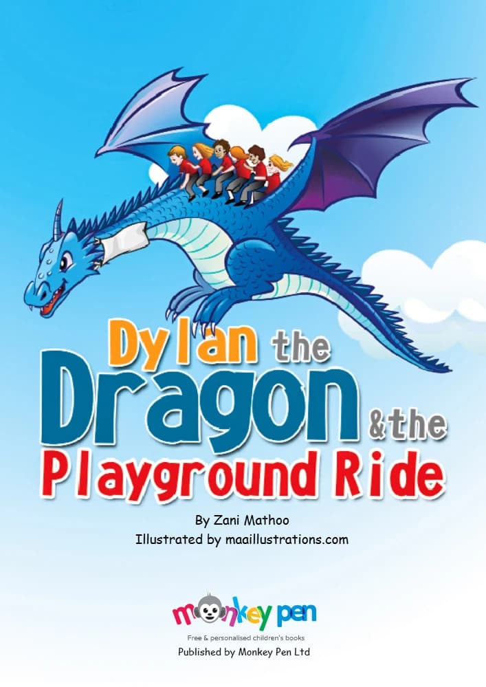 کتاب Dylan the Dragon (اژدهایی به نام دیلان) نسخه انگلیسی PDF | مانکی پن — تصویر ۲